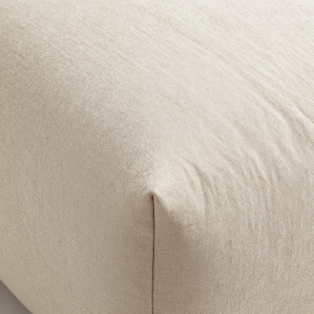 Close-up of soft cushion texture